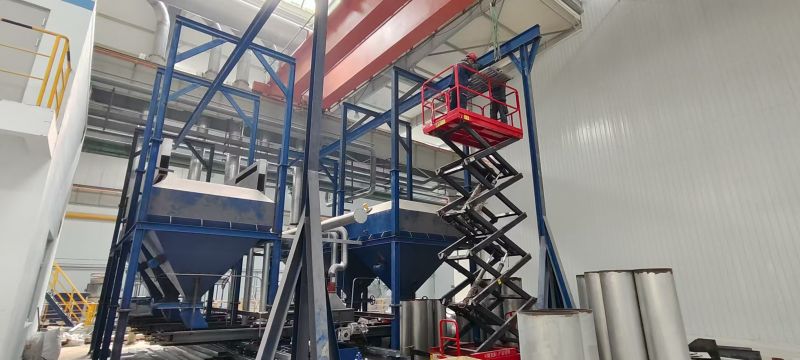 強強聯(lián)合啟新篇！我公司與東北大學合作豎井預熱等離子直流電弧爐進入現(xiàn)場安裝準備階段